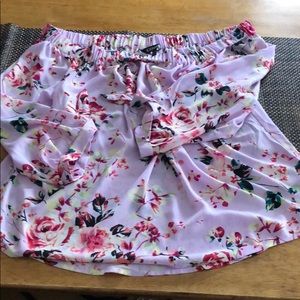 Off the shoulder blouse